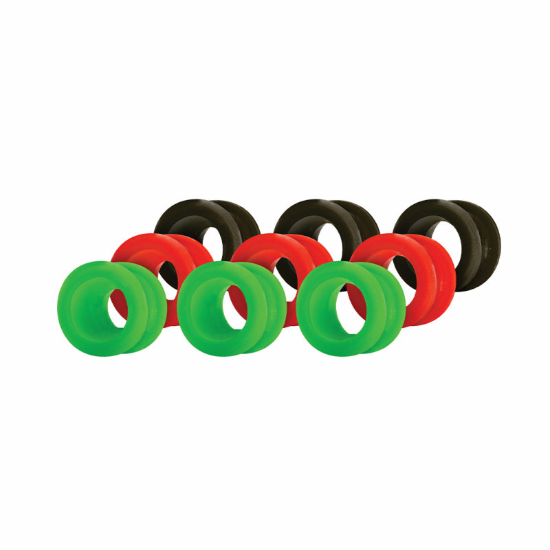 Visette TruGlo Peep Versa Nero/Verde/Rosso