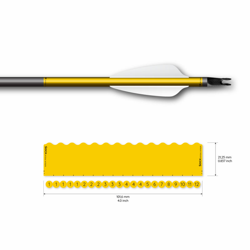 Wrap Socx 6.0mm Max Solid Color