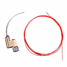 Kit Fibra Ottica con supporto per diottra compound Viper 1 3/8"