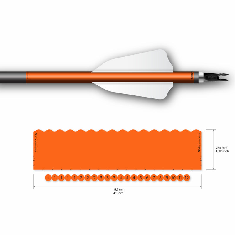 Wrap Socx 8.0mm Max Solid Color