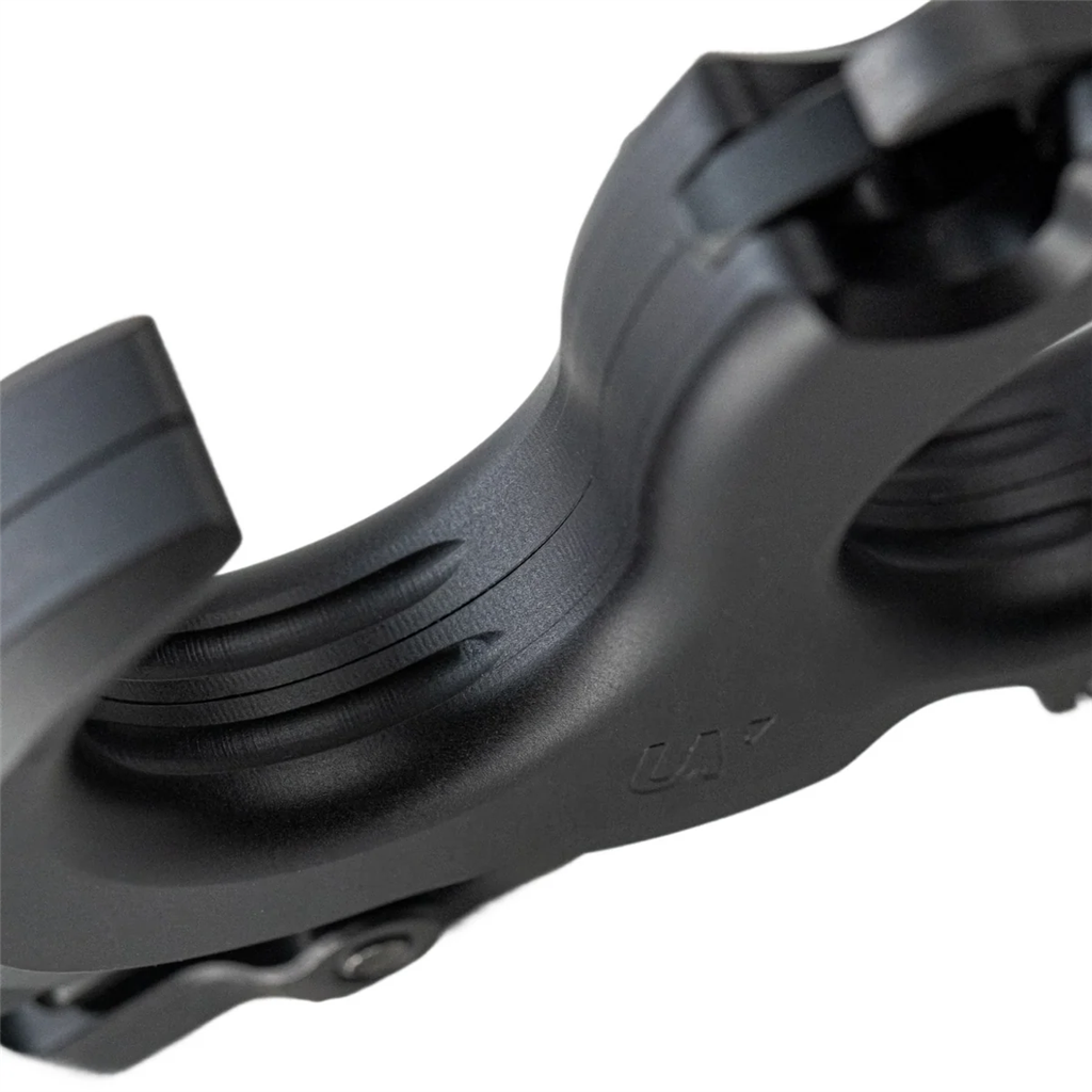 Sgancio a pollice UltraWiew UV Button 2 Matt Black Alluminio