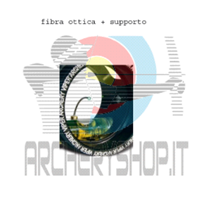 Fibra ottica Viper + supporto 0.019" Verde