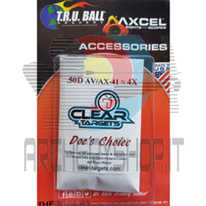 Lente Axcel X-41 Clear Target Doc's Choice 1-3/4"