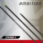 ASTA CROSS-X ASTA AMBITION COMPRESA PUNTA - PIN E COCCA