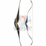 Arco White Feather Fieldbow One Piece Vermilion - destro